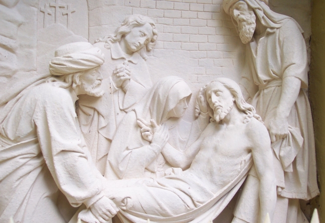 Bas-relief in Angelina's sanctuary, Santa Catarina, Brazil, By Ezequiel Gruber on SXC